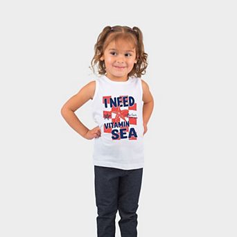 I Need Vitamin Sea - Toddler Graphic Tank