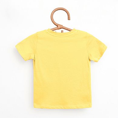 Back To School Stripes - Toddler Short Sleeve Graphic T-Shirt