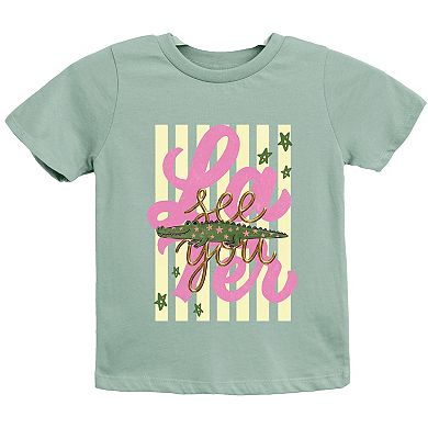 See You Later Alligator - Youth Short Sleeve Graphic T-Shirt
