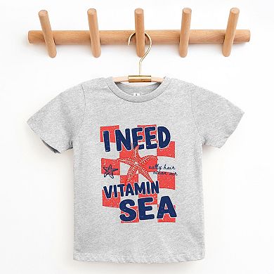 I Need Vitamin Sea - Youth Short Sleeve Graphic T-Shirt