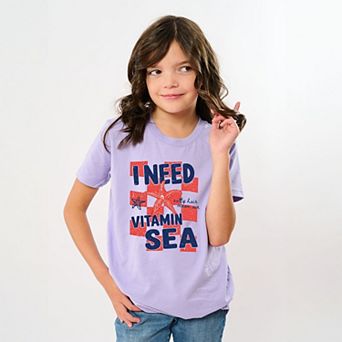 I Need Vitamin Sea - Youth Short Sleeve Graphic T-Shirt