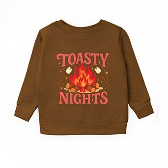 Toasty Nights Marshmallow - Youth Graphic Sweatshirt