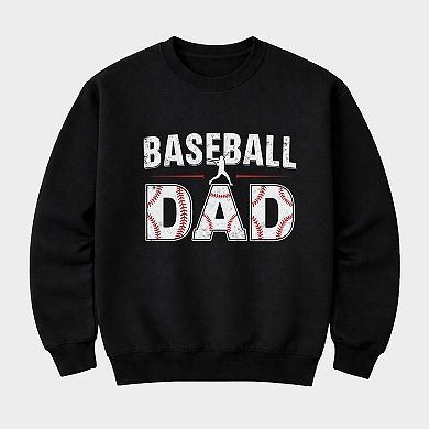Baseball Dad Bold - Men's Graphic Sweatshirt