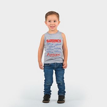 Sardines Portugal Fish Market - Toddler Graphic Tank