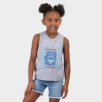 Sardines Portugal Stripes - Youth Tank Top