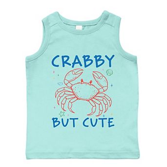 Crabby But Cute - Toddler Graphic Tank