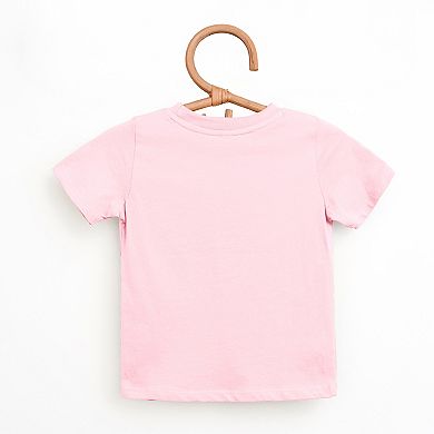 Hello Two Stars - Toddler Short Sleeve Graphic T-Shirt