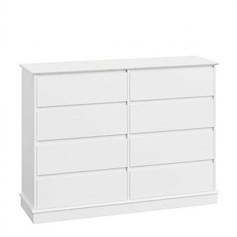8-Drawer Double Dresser for Bedroom, Modern Chest of Drawers with Large Storage for Living Room