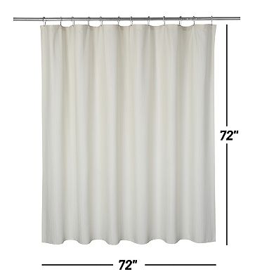 Waterproof Soft Microfiber Fabric Shower Curtain or Liner for Bathroom