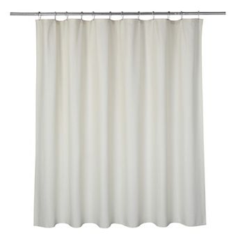 Waterproof Soft Microfiber Fabric Shower Curtain or Liner for Bathroom
