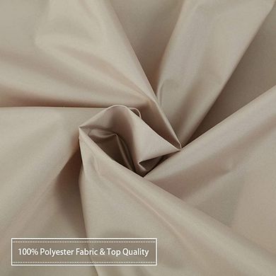 Waterproof Fabric Shower Curtain or Liner with Magnets for Bathroom