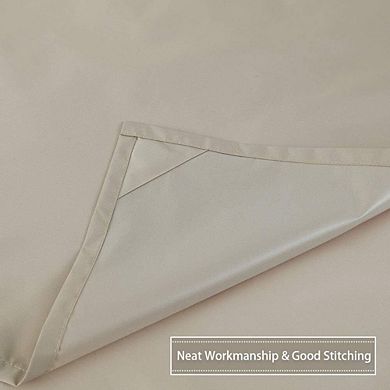 Waterproof Fabric Shower Curtain or Liner with Magnets for Bathroom