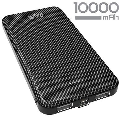 Xyst Super Slim 10000mAh Dual USB Power Bank