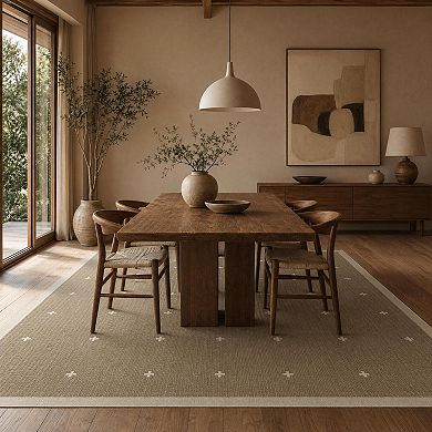 Fashionwu Vintage Solid Rug Modern Non Slip Carpet WashableSoft Thin Mats for Living Room