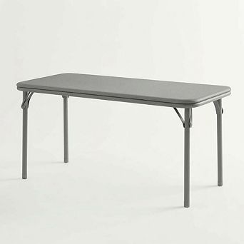 Folding Table Portable Anti-Slip Activity Table for Indoor/Outdoor, Space Saving for Classroom
