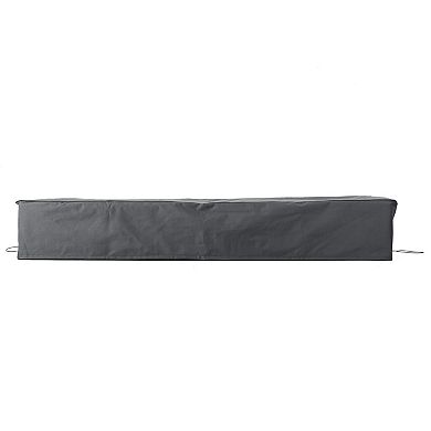 Chaise Lounge Set Cover (Set of 2) Gray Waterproof Furniture Protector