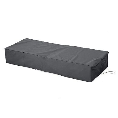 Chaise Lounge Set Cover (Set of 4) Gray Waterproof Furniture Protector