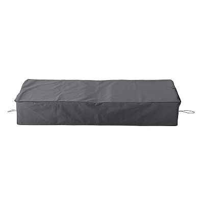 Chaise Lounge Set Cover (Set of 4) Gray Waterproof Furniture Protector