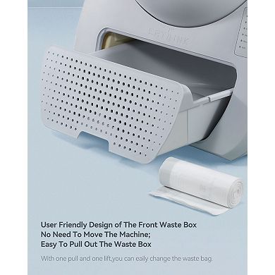 CATLINK Multi-Cat Self-Cleaning Litter Box: High Capacity & Double Odor Control (Young Model)
