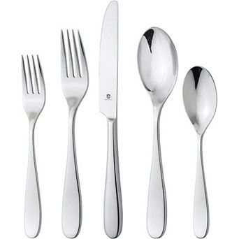 Danialli Silverware Set, Durable 18/10 Stainless Steel Flatware Set, Dishwasher Safe, Built to Last