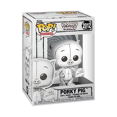 Funko Pop! Looney Tunes Sketch: Porky Pig #2012