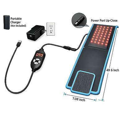 FullGlow Red Light & Infrared Therapy Back Wrap