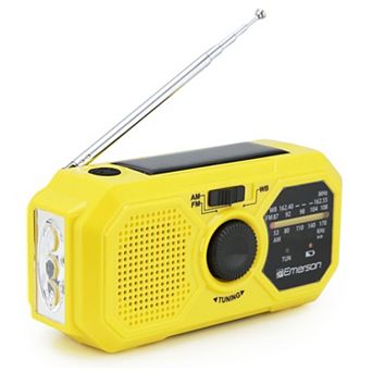 Emerson Emergency AM / FM Radio with Weather Band and Power Bank