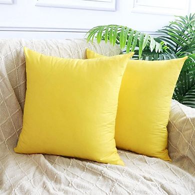 Spring Floral Pillow Covers Set of 4, Summer Flower Cushion Decor