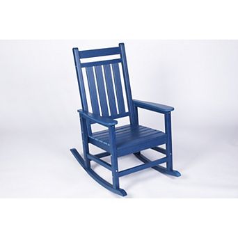 Trikiousd Outdoor All Weather Rocking Chair