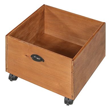 Trikiousd Twin Size Wooden Low Loft Bed Frame w/ 2 Storage Boxes, Slide & Double-Sided Chalkboard