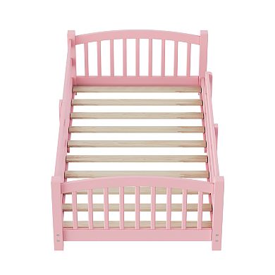 Trikiousd Montessori Floor Bed Solid Wood Platform Bed Toddler Bed Low Profile Bed Frame