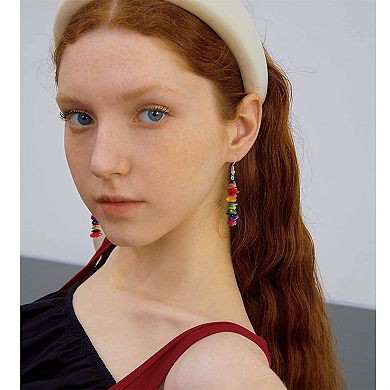 Quartz Stone Dangle Earrings