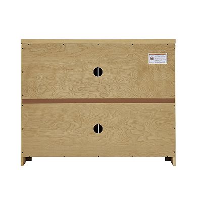 Trikiousd Rattan Sideboard Buffet Cabinet Storage Cabinet