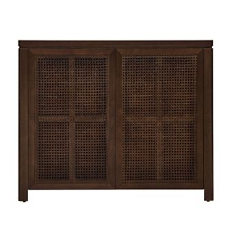 Trikiousd Rattan Sideboard Buffet Cabinet Storage Cabinet