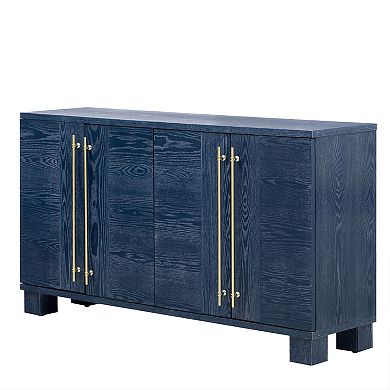 Trikiousd 60" Sideboard Buffet Cabinet, Large Storage Cabinet Side Cabinet for Dining Room Hallway