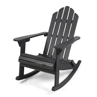 Trikiousd Wood Rocking Chair Slat Back Rocker