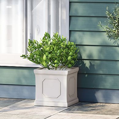 Trikiousd Square Planter Box Plants Flowers Vegetables Planter