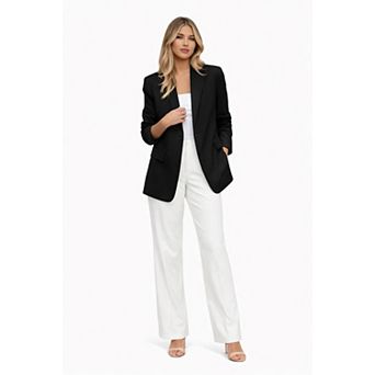 Women Elegant Open Blazer