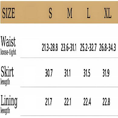 Women's Flowy Chiffon A-Line Skirt