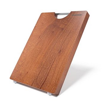 Solid Sapele Wood Cutting Board, 15.74x11.81