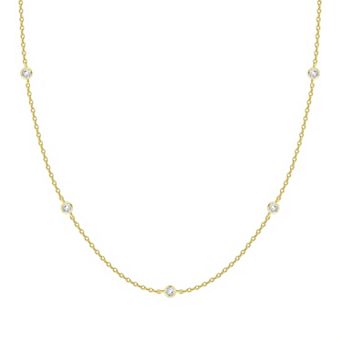 Women’s Gold Plated CZ Chain