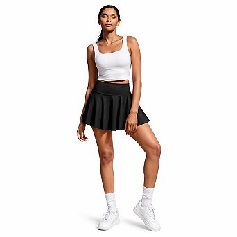 Pleated Golf Skort for Women