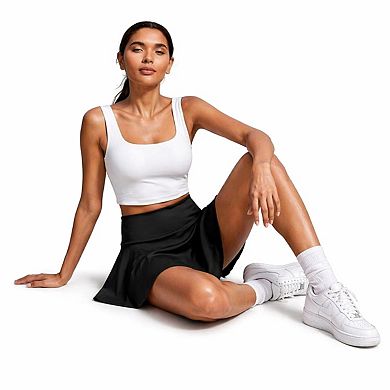 Pleated Golf Skort for Women