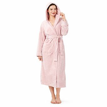 Cozy Plush Fleece Robe Women