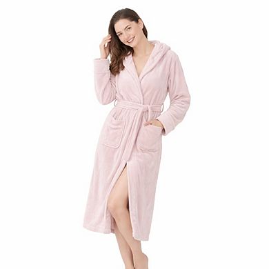 Cozy Plush Fleece Robe Women