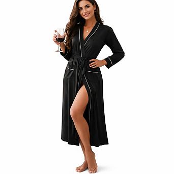 Women Sleepwear Kimono Robe