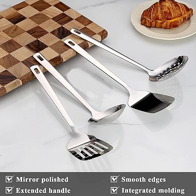4-Piece Stainless Steel Utensil Set