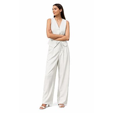 Women Tailored Vest Pant Set
