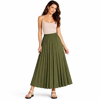 Women's Long A-Line Skirt
