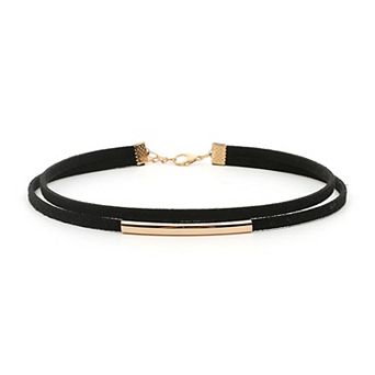 Punk Style Black Velvet Choker Necklace for Women